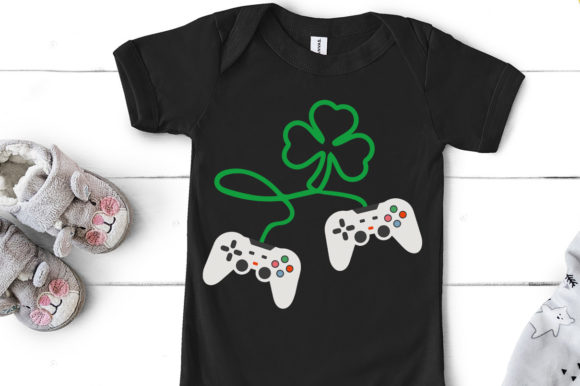 Download Video Gamer Shamrock, St Patrick's Day - Gamer Collection