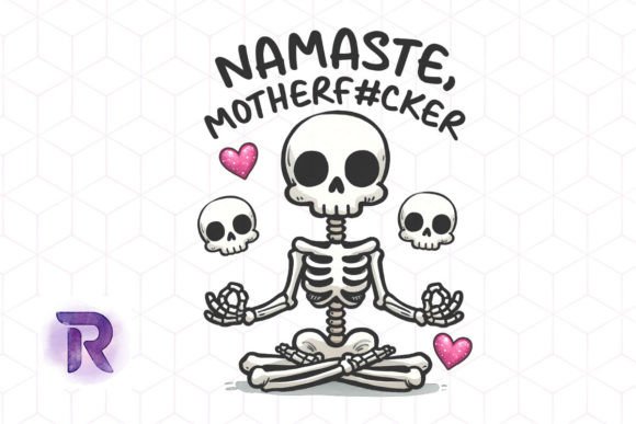 Download Namaste Mother Skull Sublimation PNG - Sublimation Collection