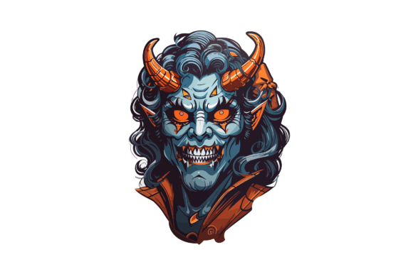Download Halloween Demon Scary PNG Sublimation - Sublimation Collection